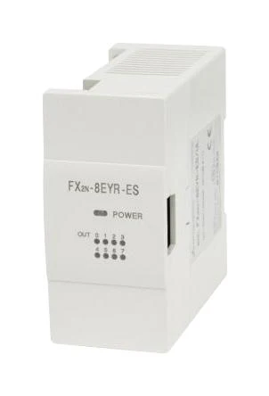 Unidad de extension FX modular; 8 salidas rele Mitsubishi FX2N-8EYR-ES/UL