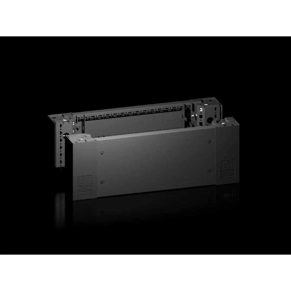 Cantonera de z��calo con pantallas de z��calo delante y detr��s 200mm Rittal 8640.022