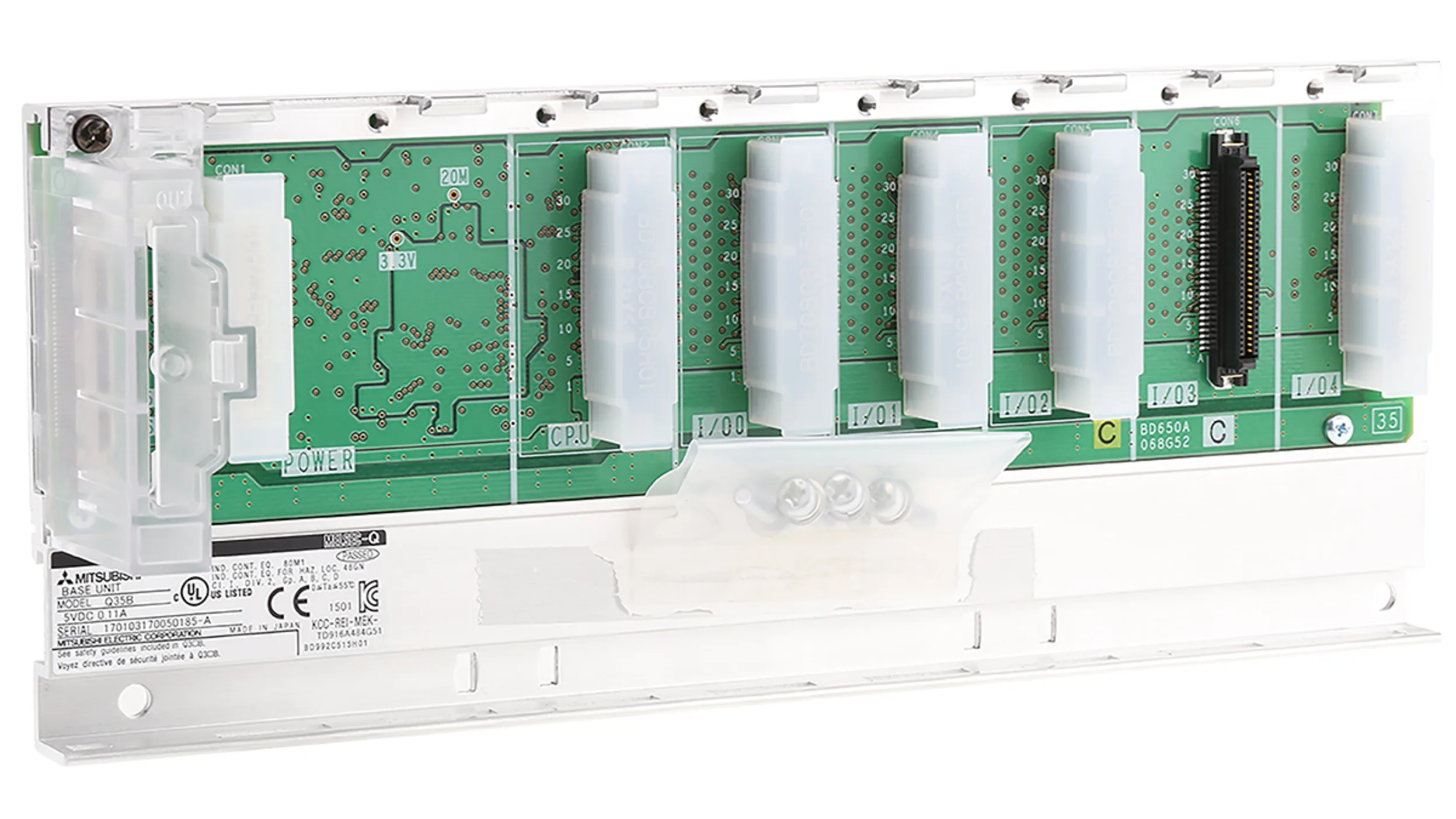 Placa posterior / bastidor Mitsubishi Q35B