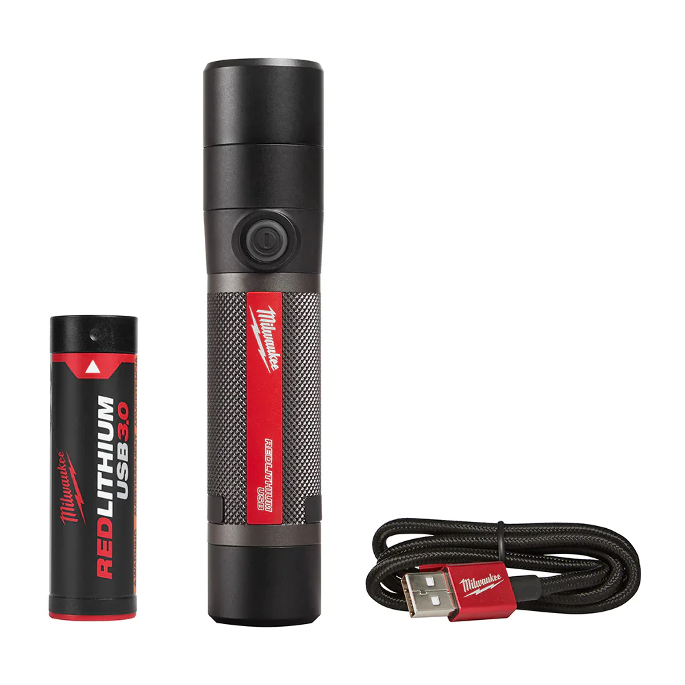 Linterna compacta de 800 L recargable mediante USB Milwaukee 2160-21