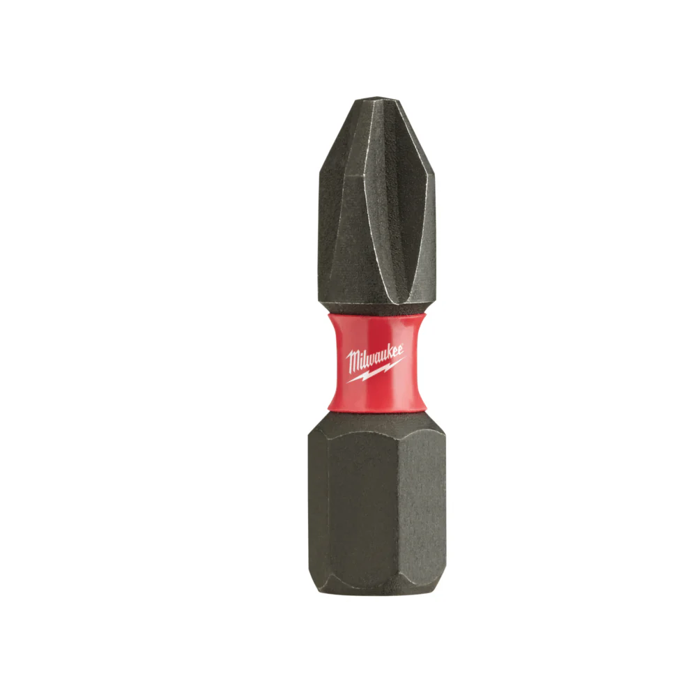 Brocas de Insercion Tipo Phillips n�� 2 para Impacto SHOCKWAVE (paquete de 5) Milwaukee 48-32-4601