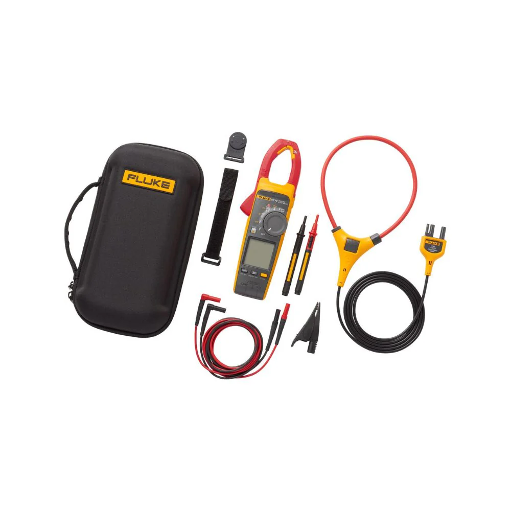 Pinza amperimetrica de CA/CC de verdadero valor eficaz con iFlex Fluke-377 FC