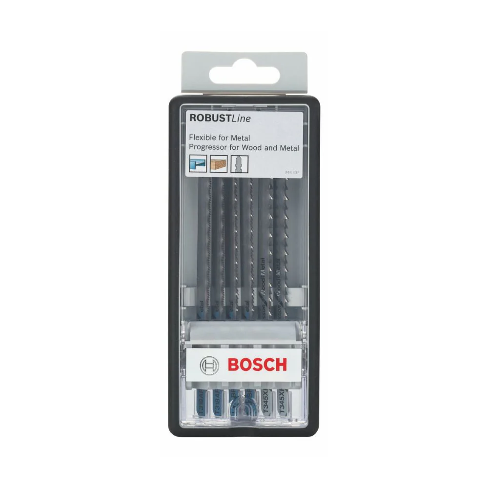 Seguetas Para Metal Robustline 6pzs. Bosch 2607010573