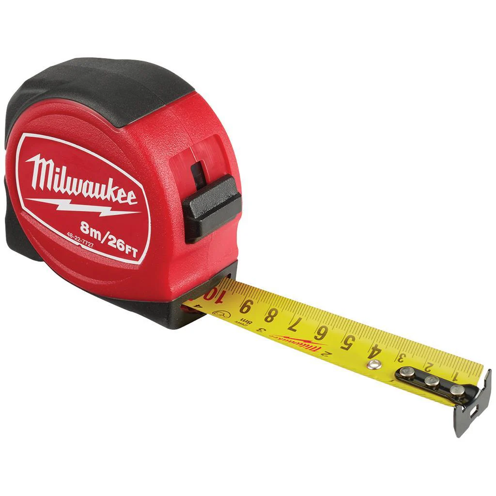 Flexometro de Contratista de 26 ft-8m Milwaukee 48-22-7727