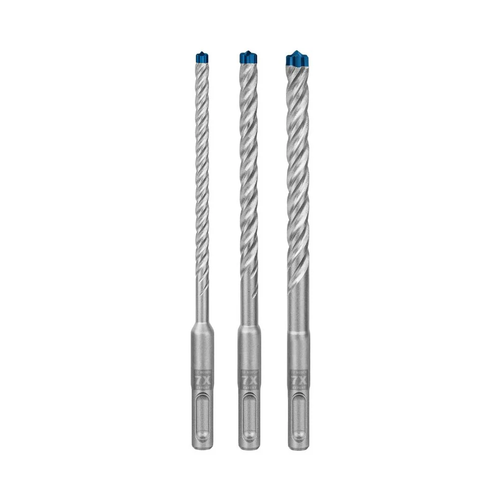 Brocas para Martillo Expert SDS Plus-7X 3pzs. Bosch 2608900196