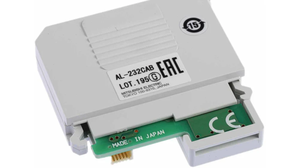 Cable interfaz entre ALPHA y PC; 2,5m Mitsubishi AL-232CAB