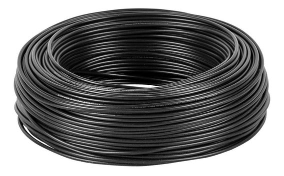 Cable monopolar de cobre THHW-LS 600V CAL 6 90��C NEGRO Viakon MCMC06NE-VI