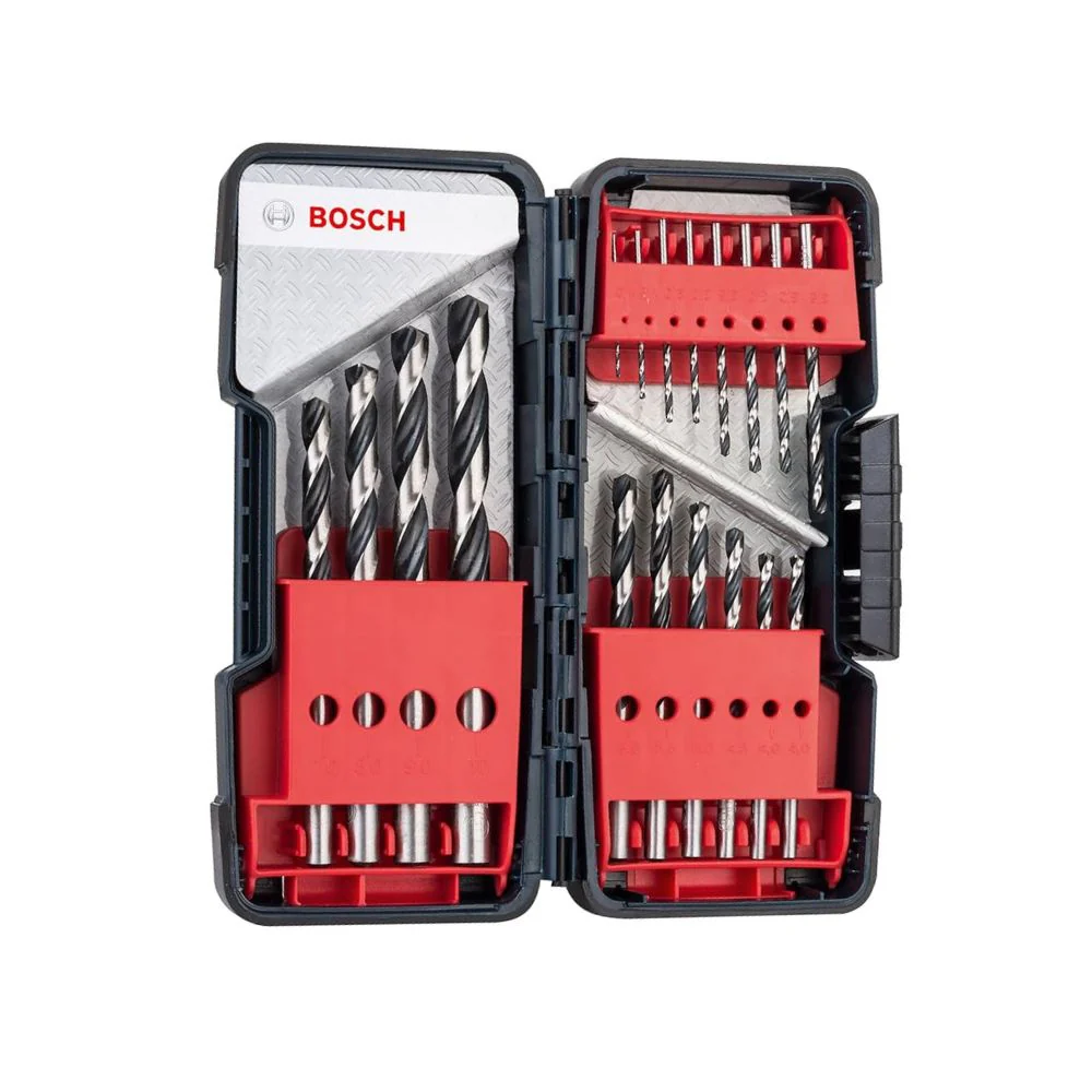 Brocas helicoidales HSS PointTeQ ToughBox 18pzs. Bosch 2608577350