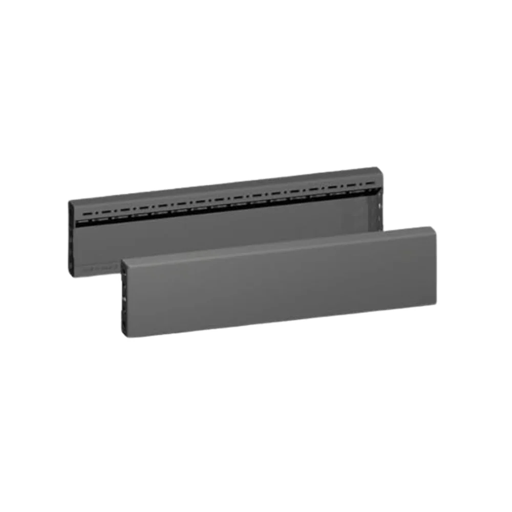 Pantallas de z��calo, laterales para sistema de z��calo VX, chapa de acero 8660.033 Rittal