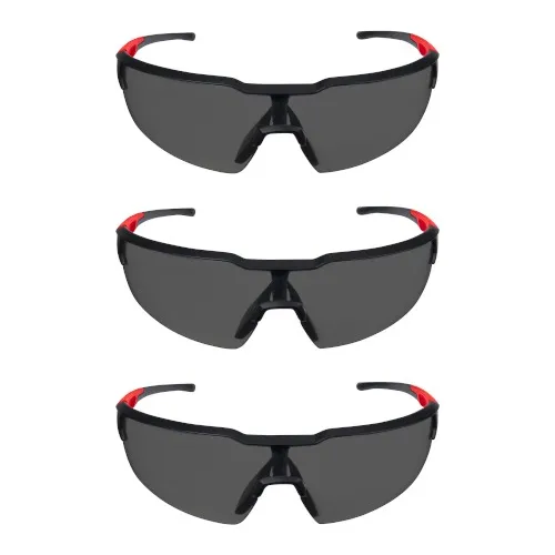 Pack 3 Lentes De Seguridad Anti Rayas Milwaukee 48-73-2054