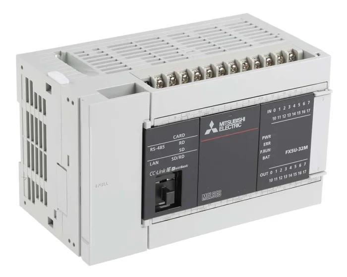 AC BASE UNIT, 16 DC IN / 16 RELAY OUTPUT Mitsubishi FX5U-32MR/ES