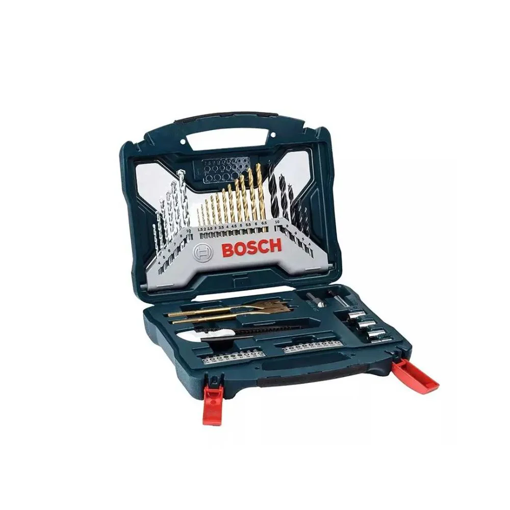 Set Puntas y Brocas en Titanio Bosch X-Line 50 und.