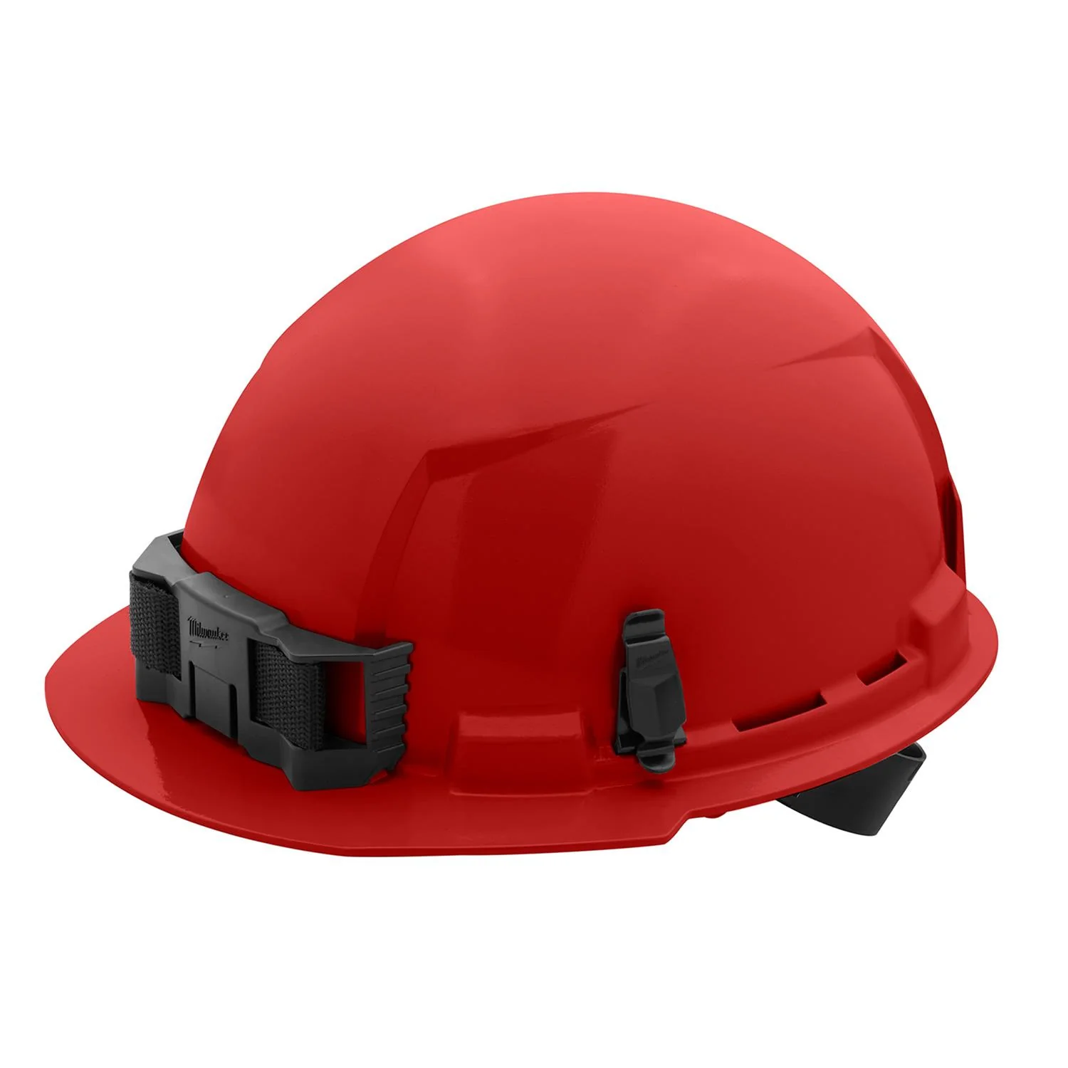 Casco con trinquete de 4 puntos, Clase E, Rojo, Ala delantera Milwaukee 48-73-1108