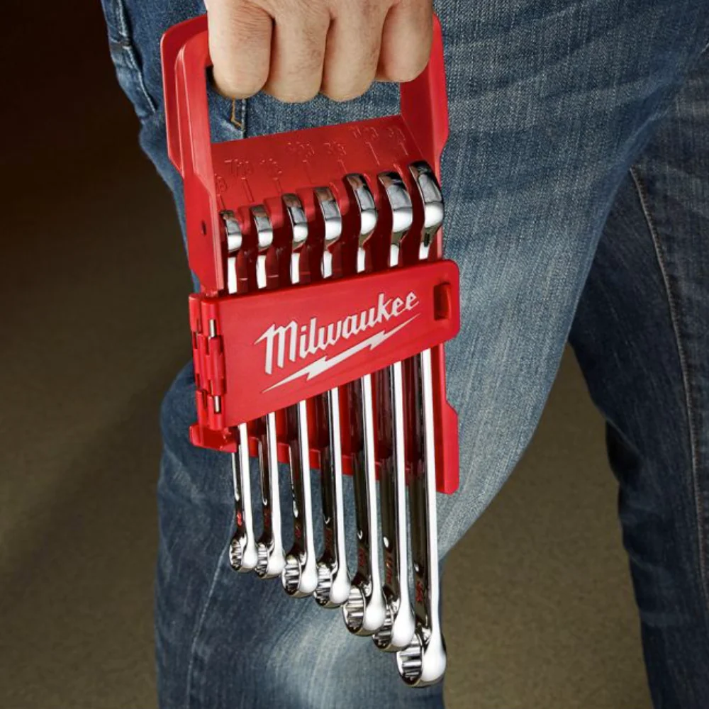 Juego de Llaves Combinadas de 7pzas - SAE Milwaukee 48-22-9407