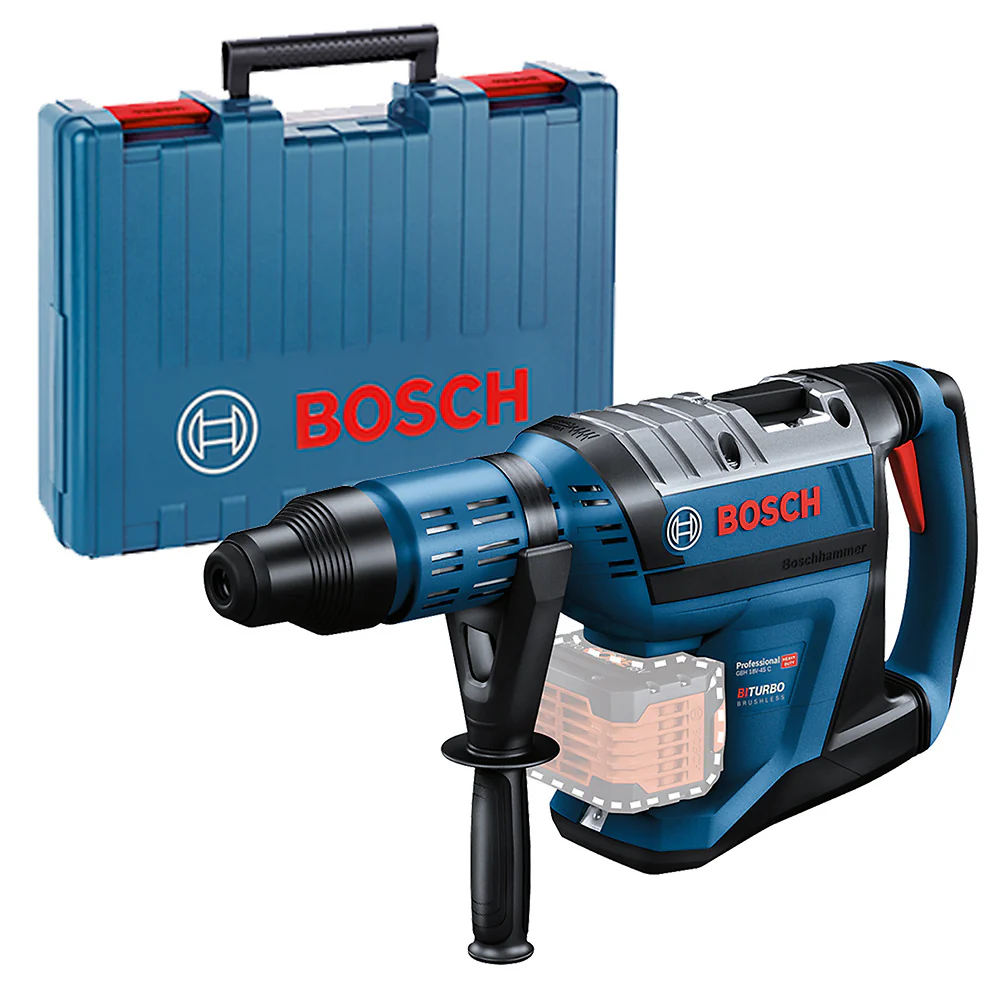 Martillo Perforador Bosch GBH 18V-45 C BITURBO 18V SB con maleta