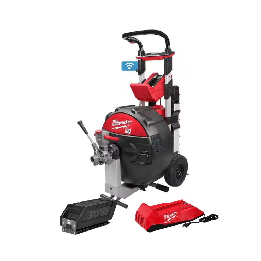 M��quina de tambor alcantarillado FUEL POWERTREDZ para kit de cables 5/8