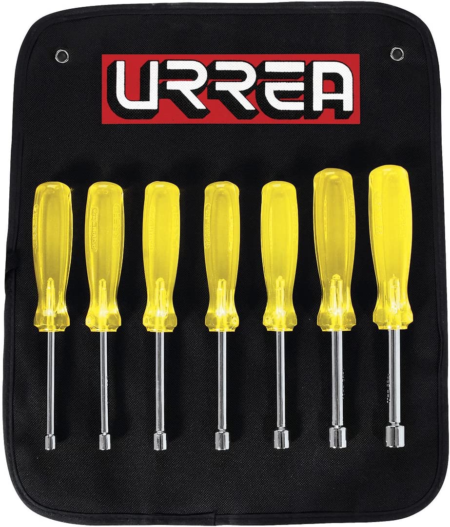 Juego 7 Destornilladores ��mbar De Caja Metricos Urrea 9230M