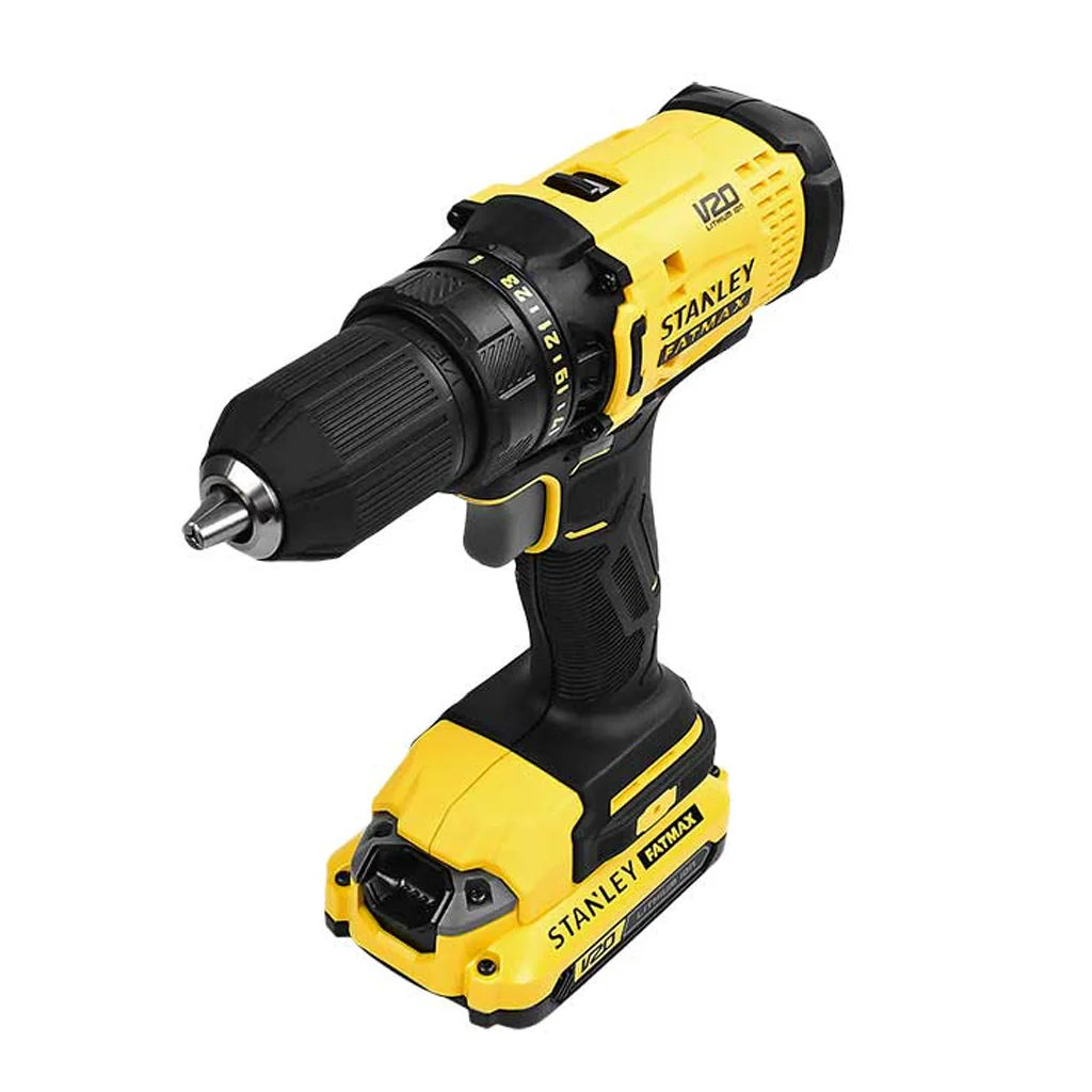 Taladro Atornillador 20V MAX Stanley SCD700C2K-B3