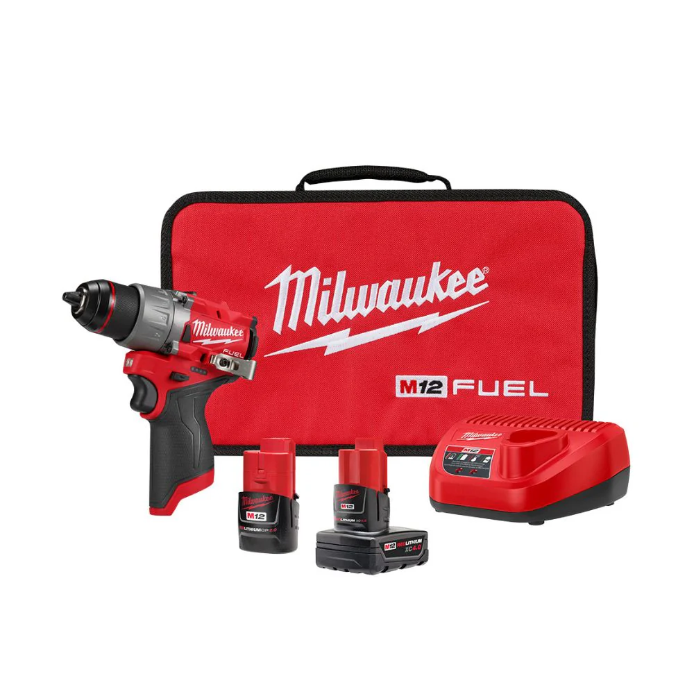 Kit de Taladro/destornillador M12 de 1/2