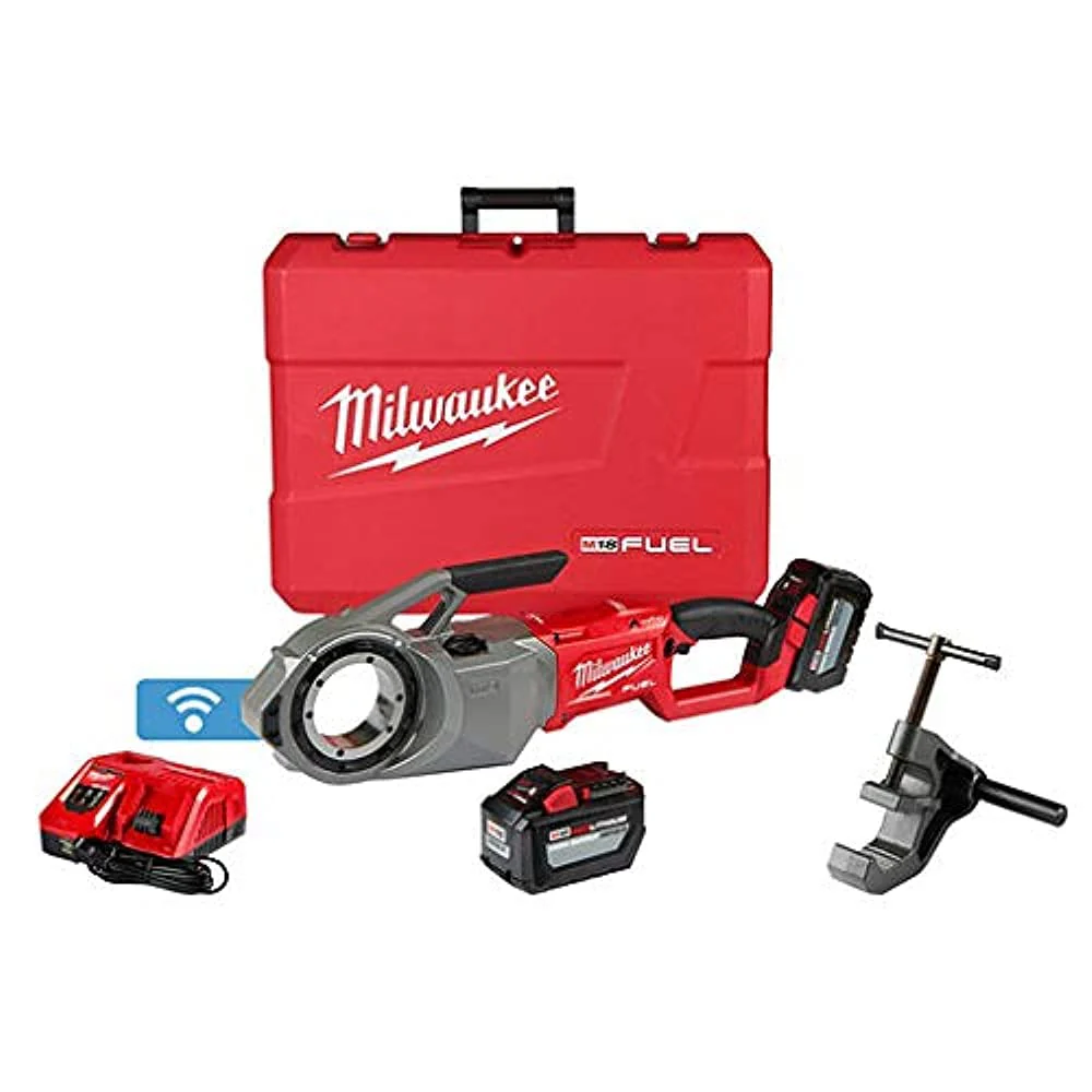 Kit de roscadora de tubos M18 FUEL con ONE-KEY Milwaukee 2874-22HD