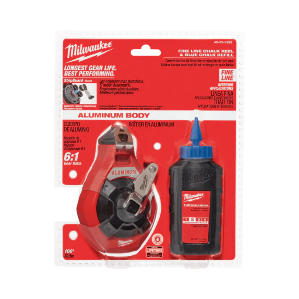 Kit Carrete de L��nea de Tiza Azul Milwaukee 48223992
