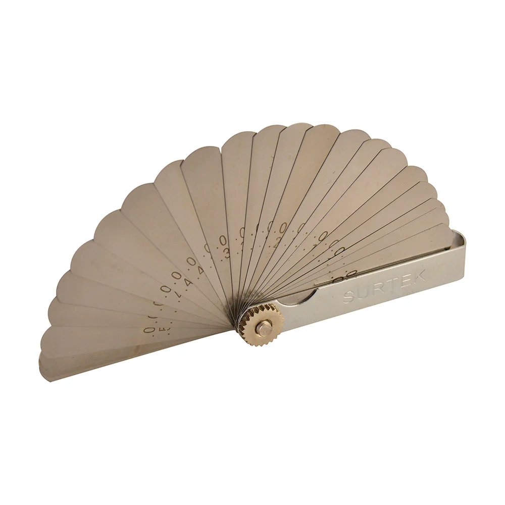 Calibrador en pulgadas 26 hojas Surtek