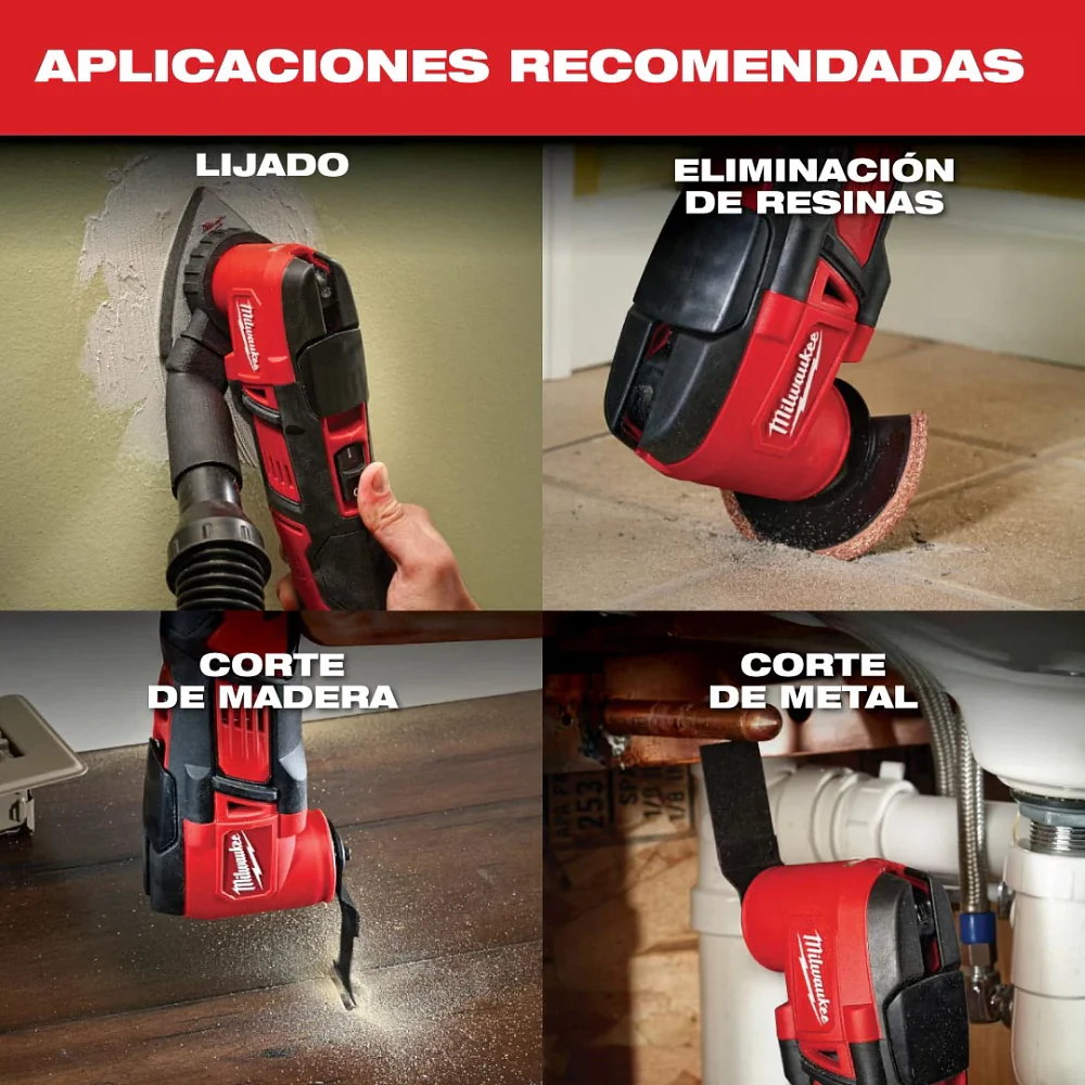 Multiherramienta inalambrica M18 (Sin accesorios) Milwaukee 2626-20