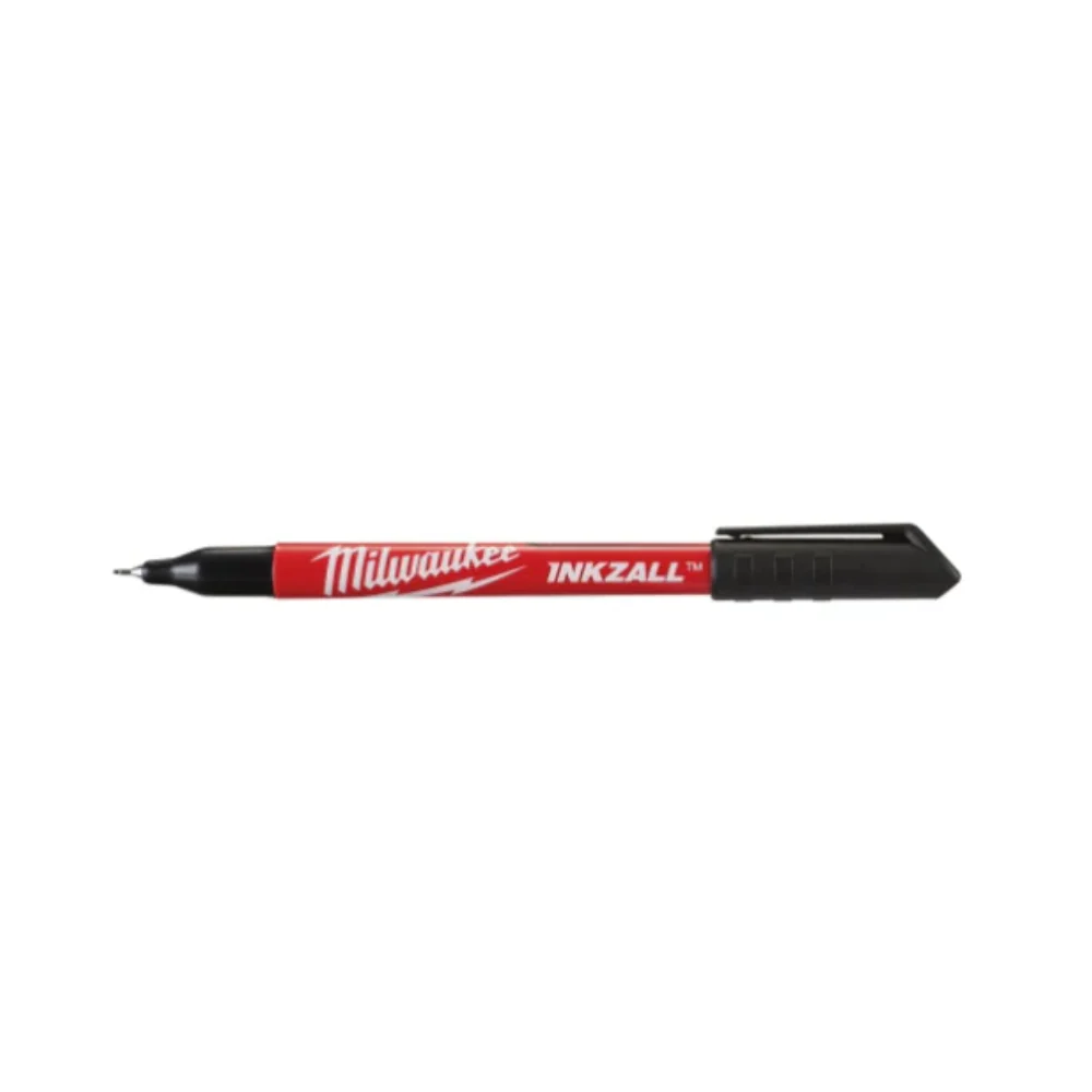 Plumas de Punta Ultra Fina negra INKZALL Milwaukee 48-22-3160