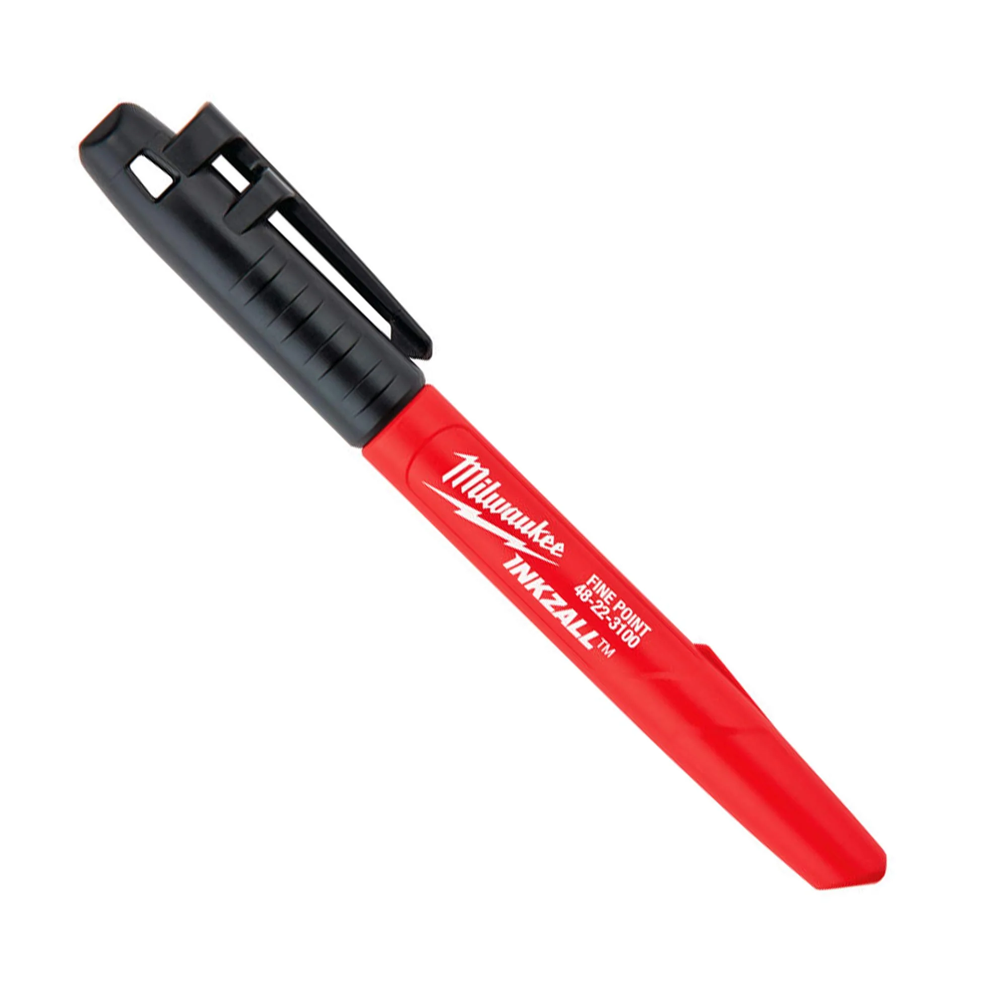 Marcador de Punta Fina Negro INKZALL? Milwaukee 48-22-3100