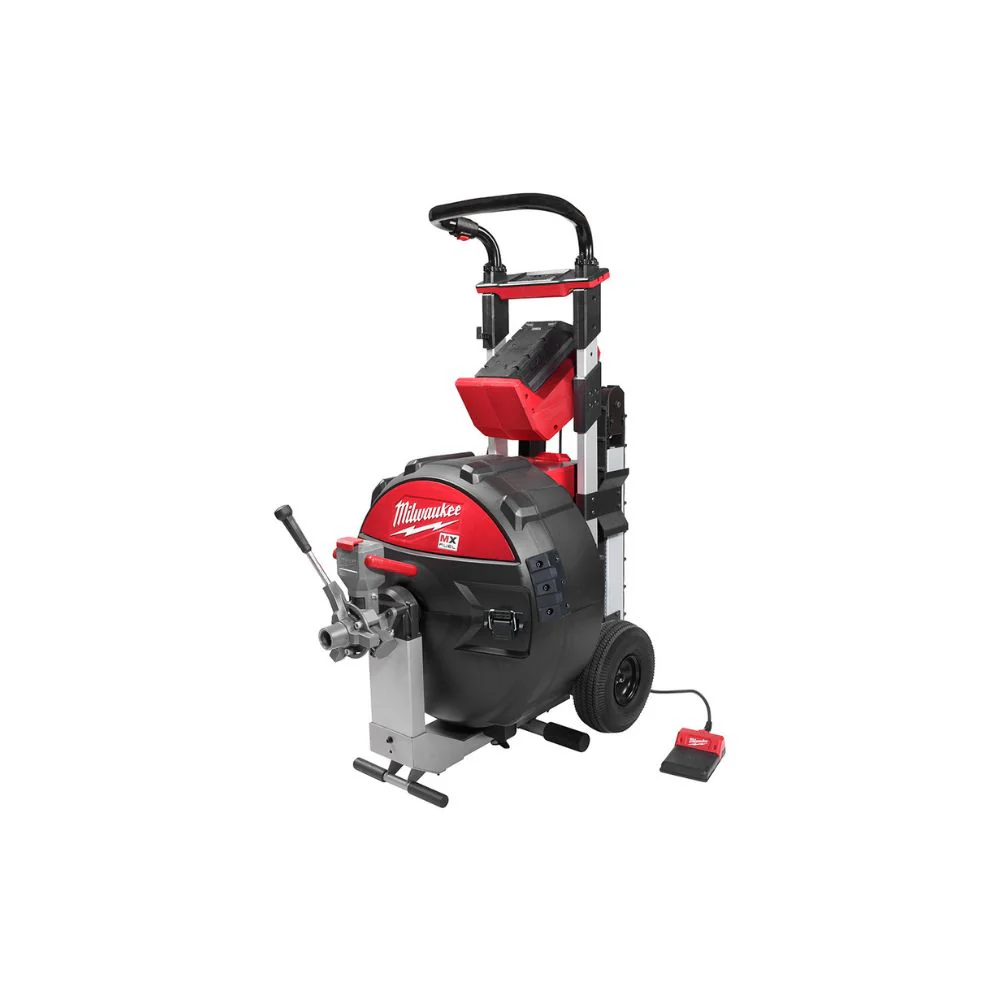 M��quina de tambor alcantarillado FUEL POWERTREDZ para kit de cables 5/8