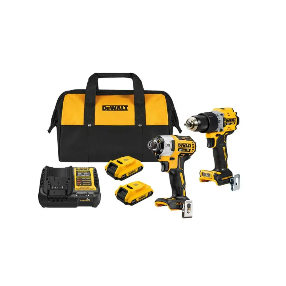 Kit De Taladro/Percutor/Atornillador 20V Max Xr DeWalt DCK2490D2-B3
