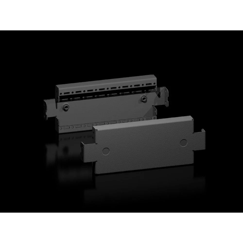 Pantallas de zocalo laterales 100mm VX chapa de acero Rittal 8640.031