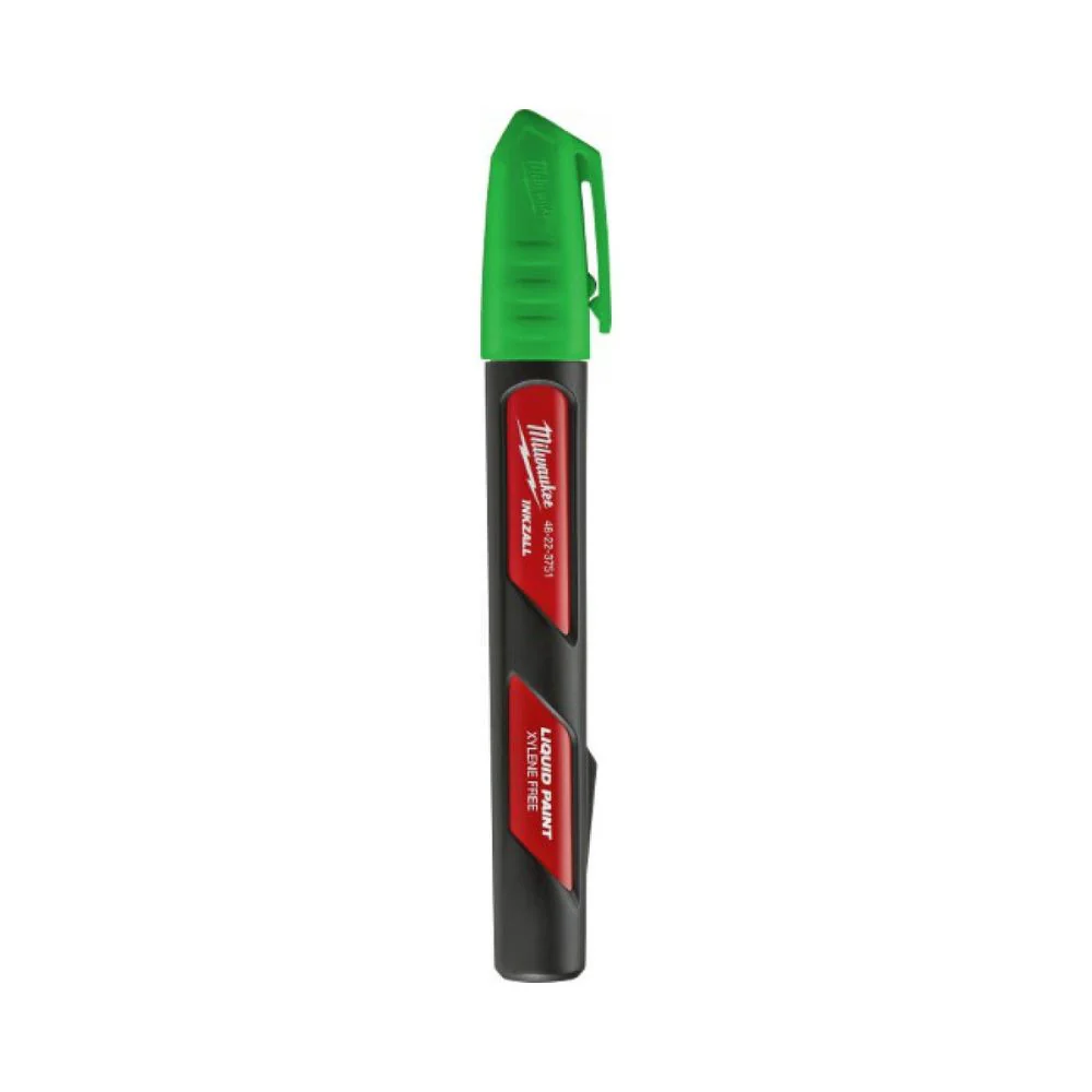 Marcador de pintura l��quida verde INKZALL Milwaukee 48-22-3751