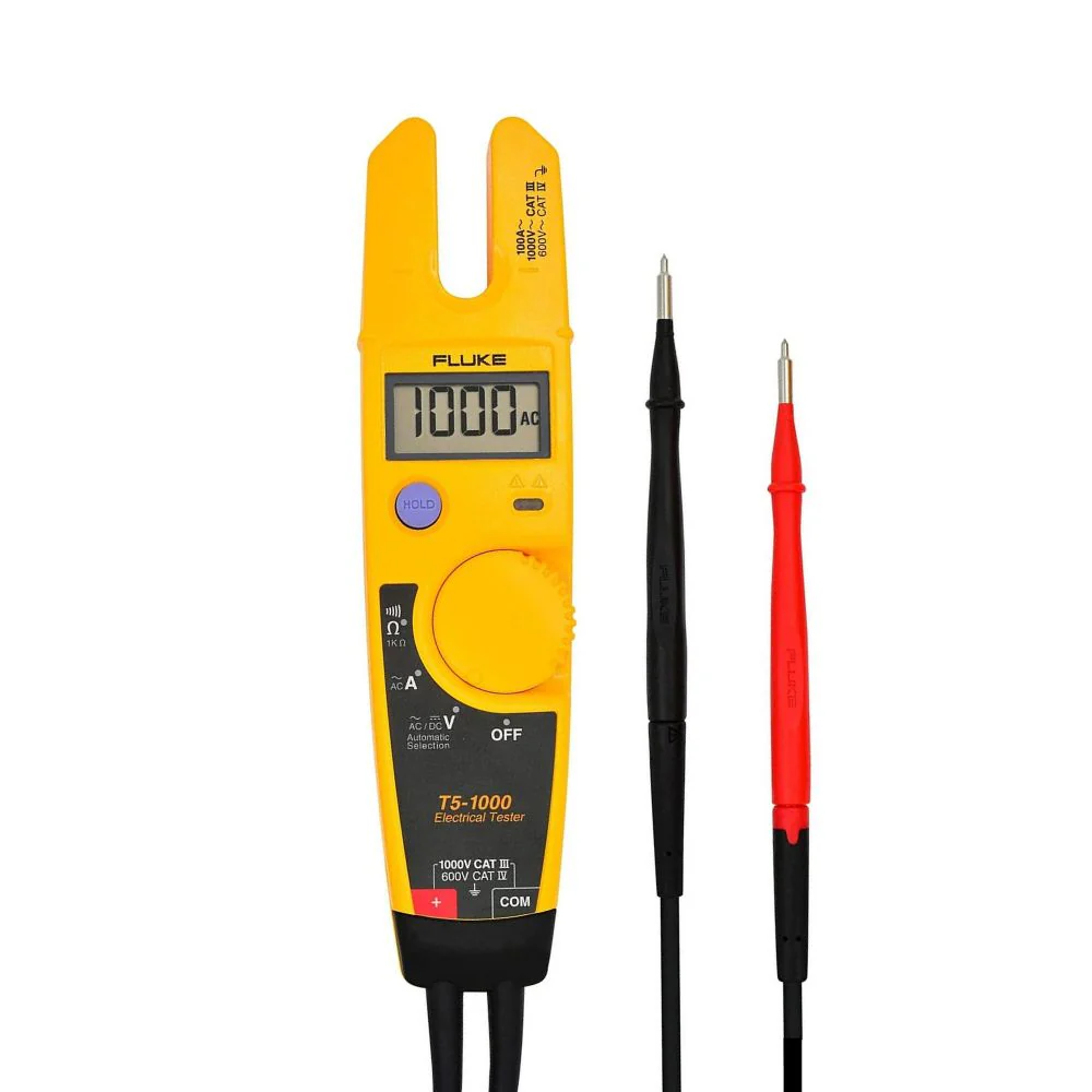 Comprobador de tension, continuidad y corriente Fluke T5-1000