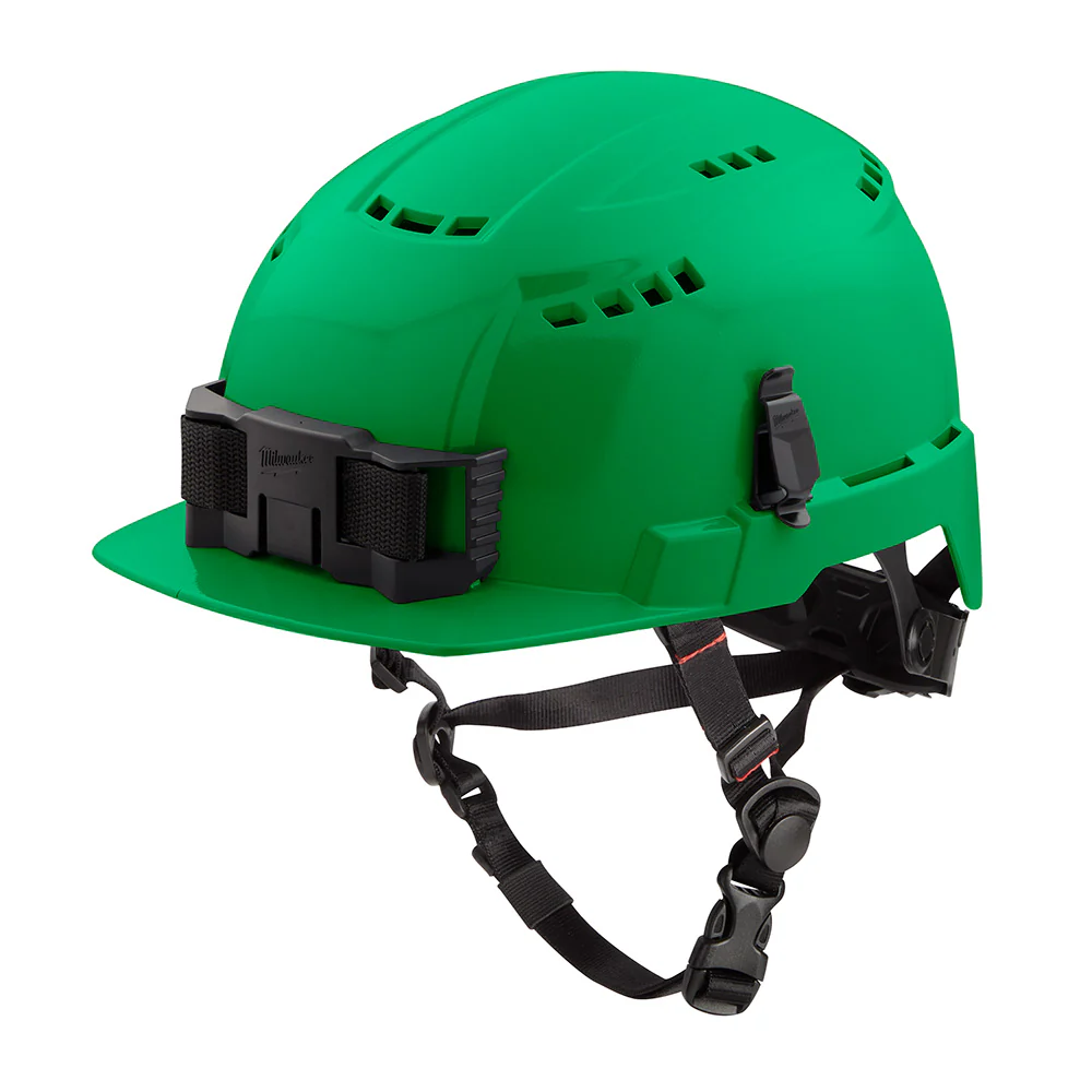Casco de seguridad con borde delantero Milwaukee - 48-73-1326 - Tipo 2 Clase C Verde
