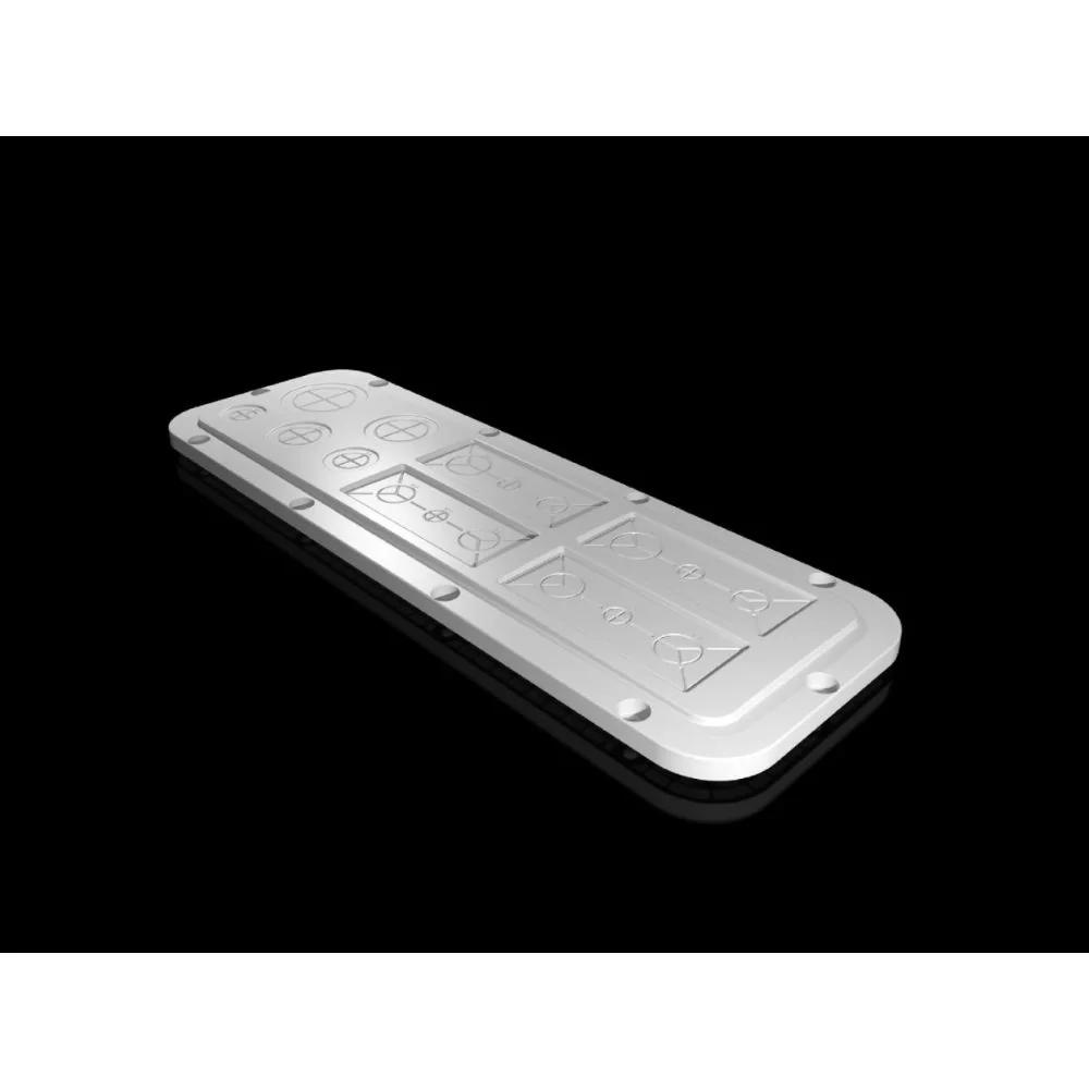 Rittal 2563200 SZ Plastic gland plates, Size 3