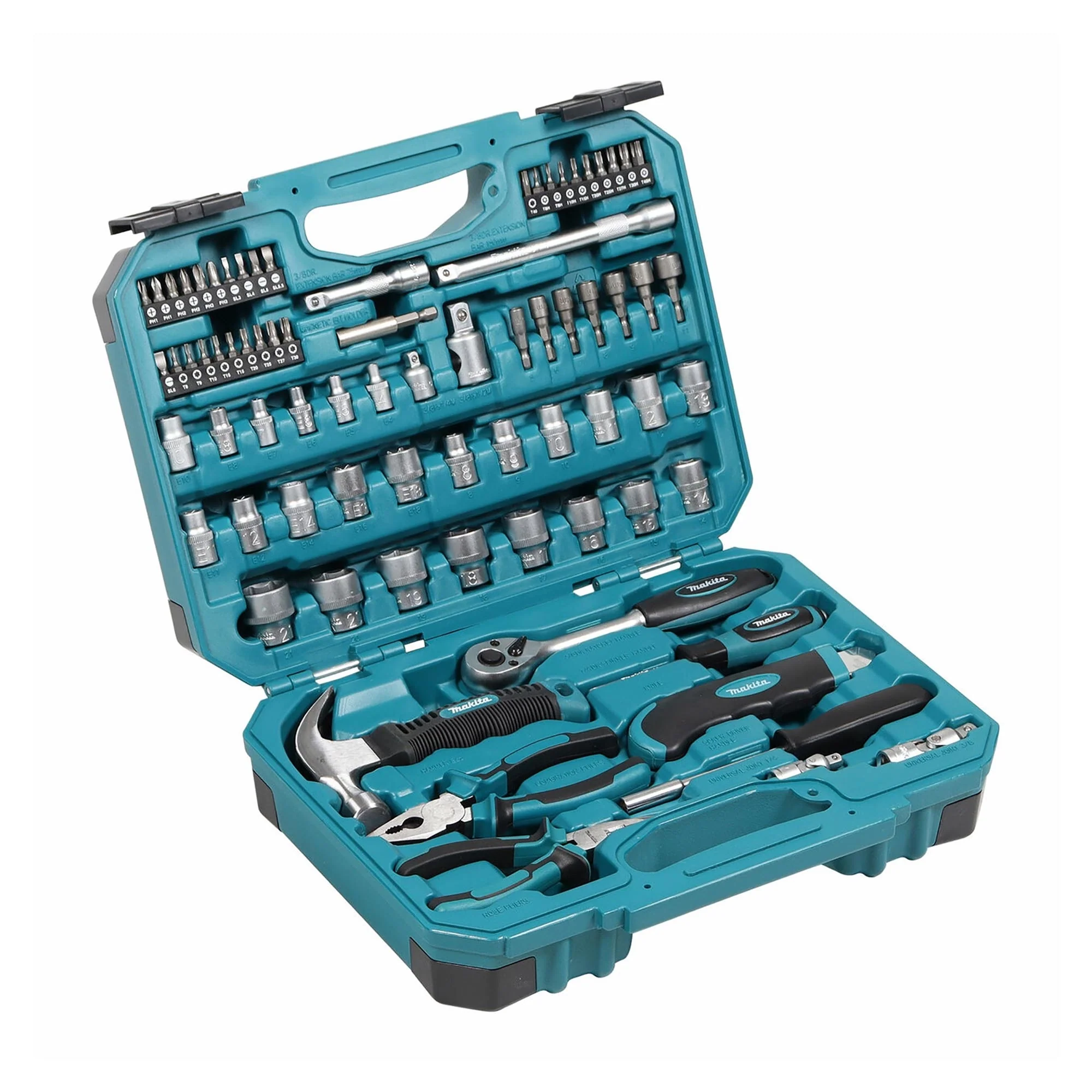 Juego de herramientas manuales (76 pcs) Makita E-10899