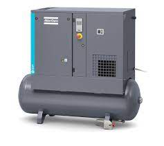 Compresor de Tornillo 10HP Mod TRI-V 60 TM Atlas Copco GA7P-125 APM