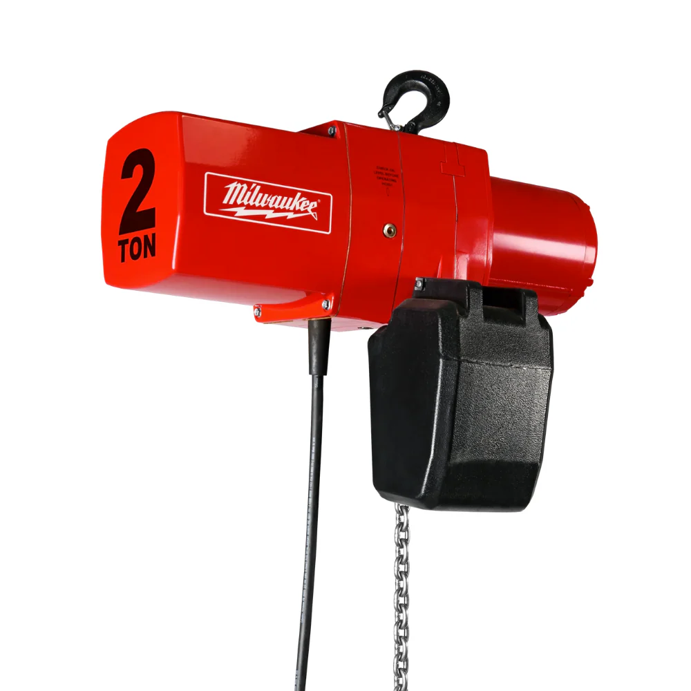 Polipasto electrico de cadena de 2 toneladas Milwaukee 9573