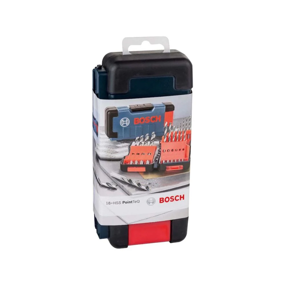 Brocas helicoidales HSS PointTeQ ToughBox 18pzs. Bosch 2608577350