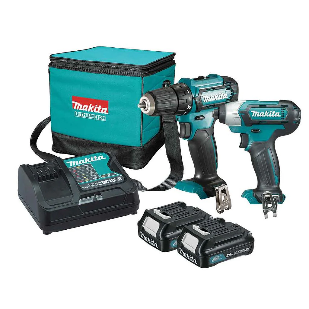KIT Taladro Percutor/Atornillador de Impacto Makita CLX228