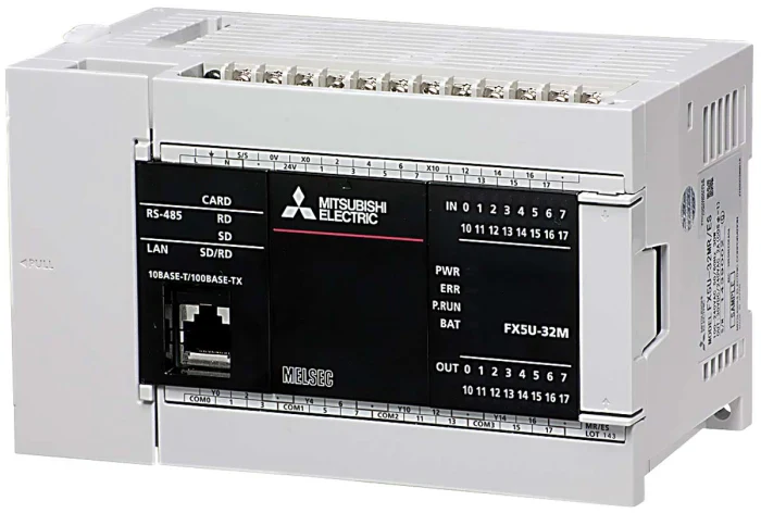 AC BASE UNIT,16 DC IN /16 TRANS (SOURCE) Mitsubishi FX5U-32MT/ESS