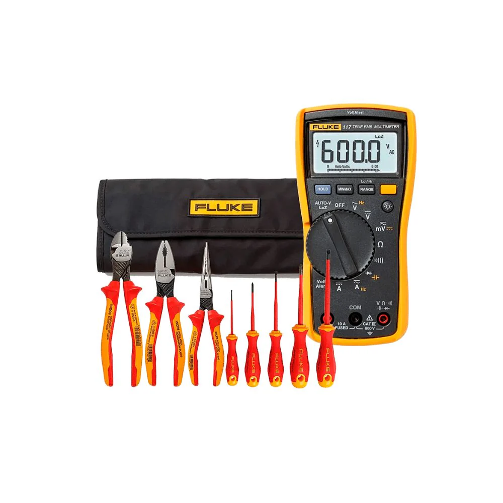 Kit Multimetro con herramientas de mano aisladas Fluke IB117K