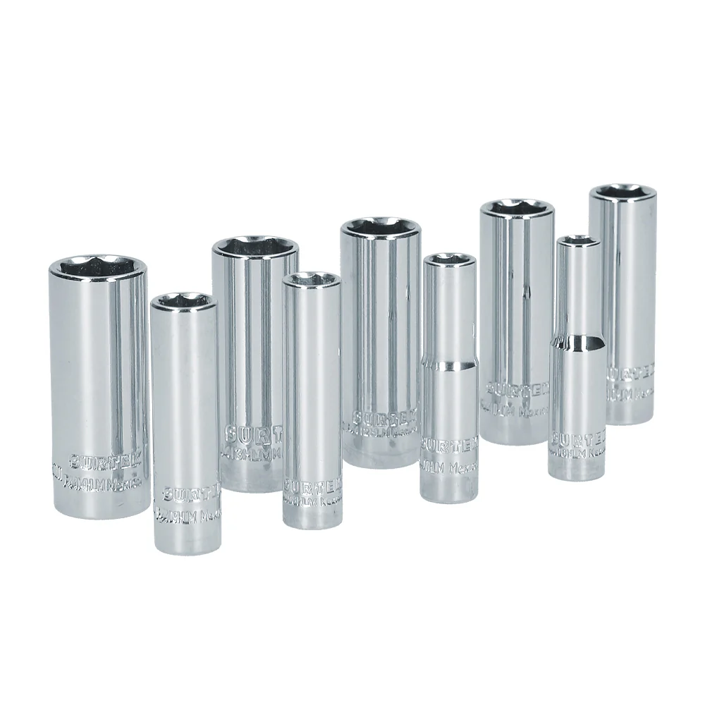 Juego de 9 dados largos metricos cuadro de 1/4