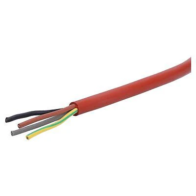 Cable de silicona con rango de temperatura ampliada ?LFLEX HEAT 180 SIHF 4G2,5 Lapp 00460213