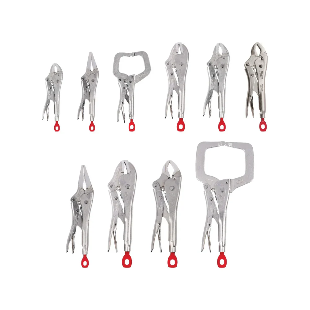 Pinzas De Presi��n Torque Lock Kit 10 Pz Milwaukee 48-22-3690