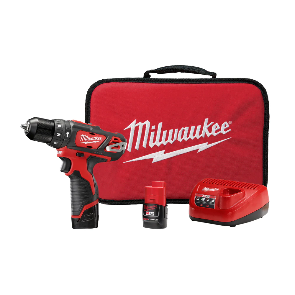 Rotomartillo taladro atornillador M12 3/8 Milwaukee 2408-22