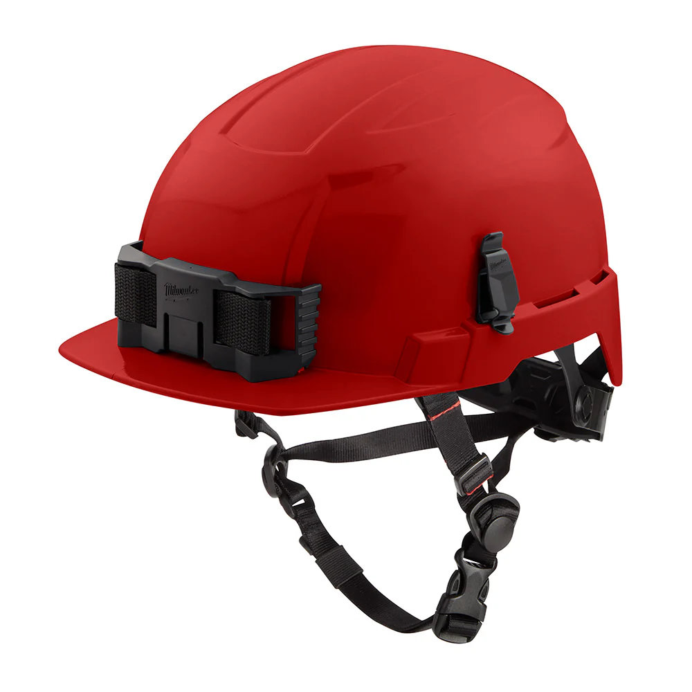 Casco de seguridad con borde delantero Milwaukee - 48-73-1329 - Tipo 2 Clase E Rojo