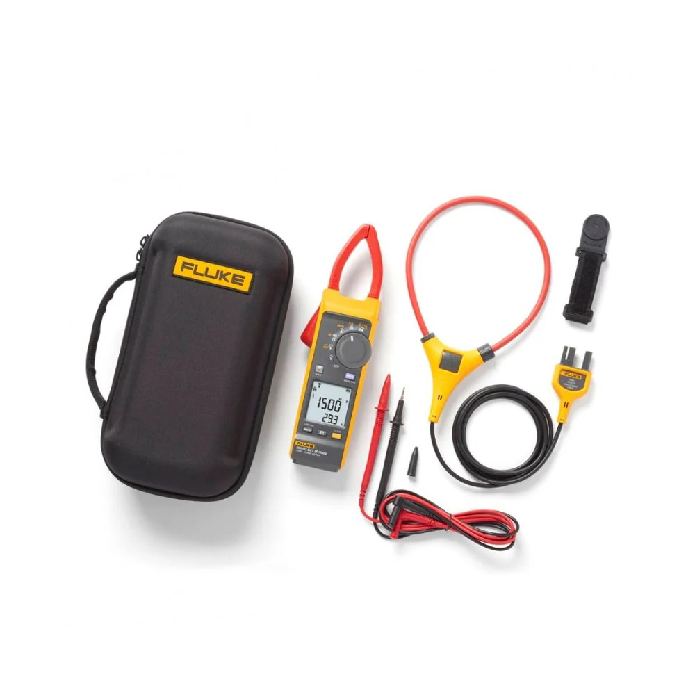 Pinza amperimétrica de verdadero valor eficaz con iFlex CAT III 1500 V Fluke-393 FC