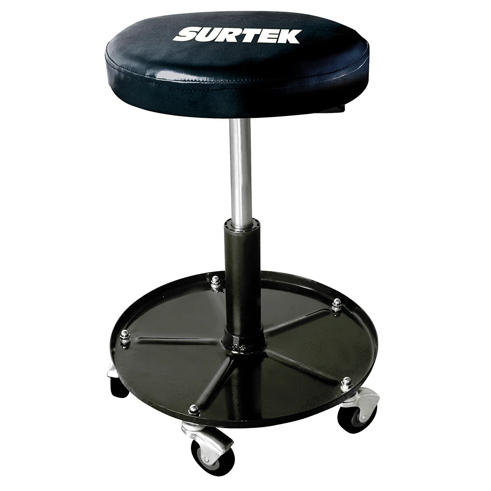 Banco para mecanico 489 mm giratorio acolchonado Surtek